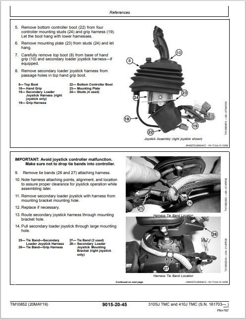 John Deere 310SJ and 410J Backhoe Loader Operation and Test Manual 3 John Deere 310SJ and 410J Backhoe Loader Operation and Test Manual - Image 3