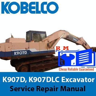 Kobelco K907D, K907DLC Excavator Service Repair Manual