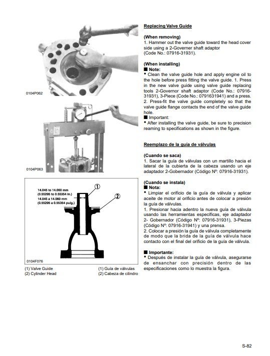 Kubota KND2800 , KND3200 Diesel Engine Workshop Manual 4 Kubota KND2800 , KND3200 Diesel Engine Workshop Manual - Image 4