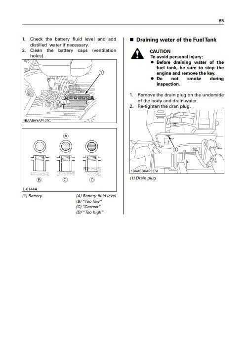 Kubota L2501 Tractor Workshop Manual 5 Kubota L2501 Tractor Workshop Manual - Image 5
