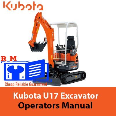 kubota u17 service manual