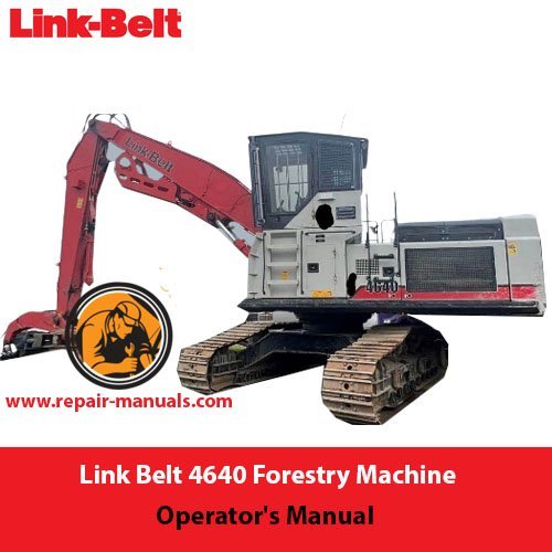 link belt operator's manual
