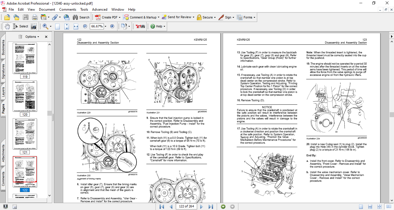 Perkins 1204E-E44TA , 1204E-E44TTA Disassembly & Assembly Manual 4 Perkins 1204E-E44TA , 1204E-E44TTA Disassembly & Assembly Manual - Image 4
