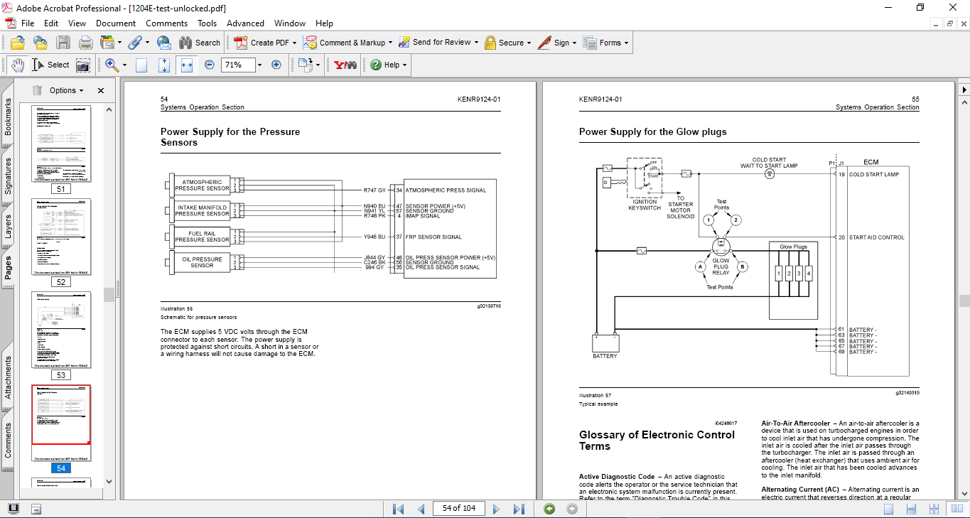 Perkins 1204E-E44TA , 1204E-E44TTA Systems Operation Testing & Adjusting Manual 4 Perkins 1204E-E44TA , 1204E-E44TTA Systems Operation Testing & Adjusting Manual - Image 4
