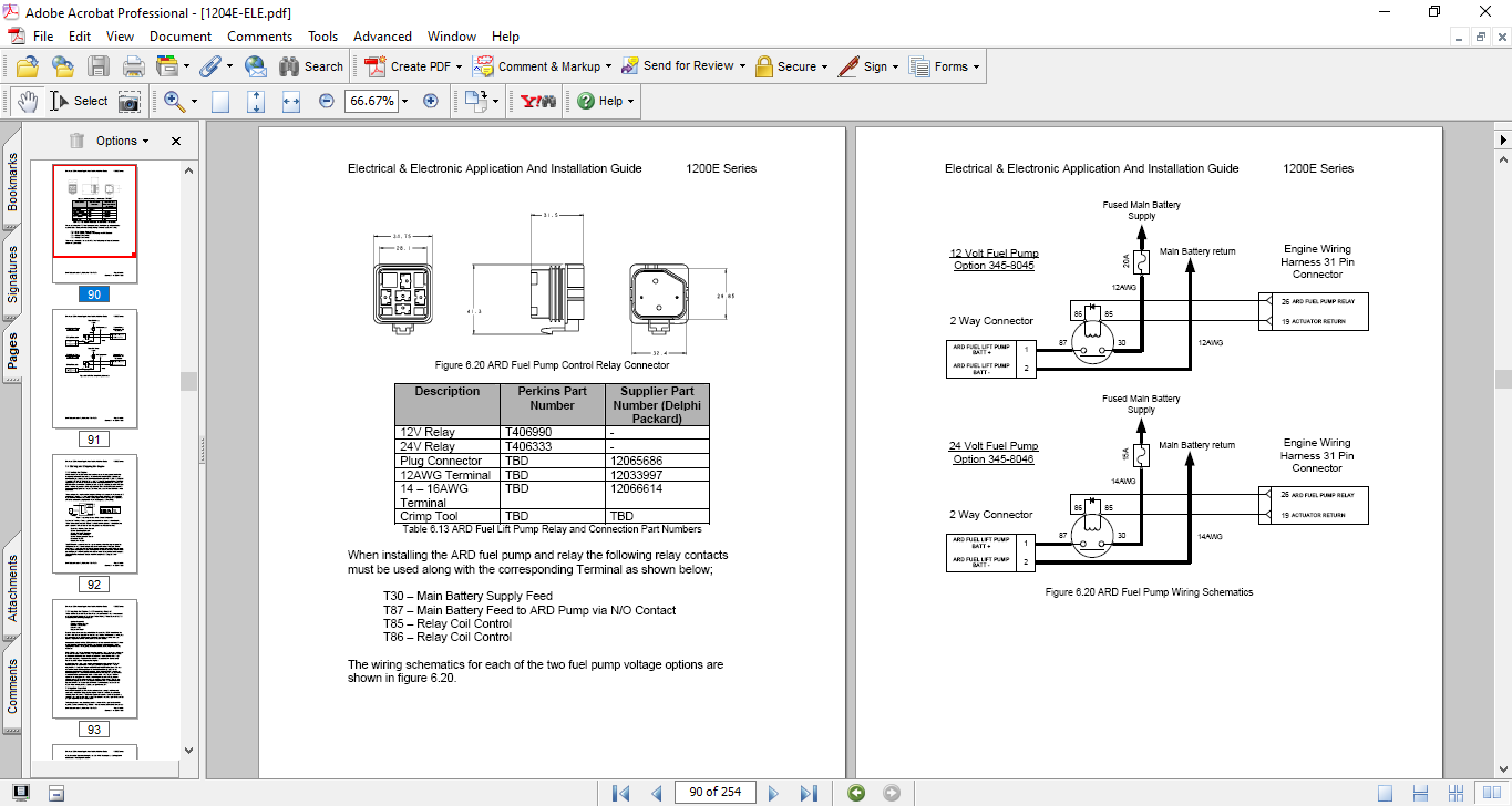 Perkins 1200E Series Electrical & Electronic Application And Installation Guide 5 Perkins 1200E Series Electrical & Electronic Application And Installation Guide - Image 5
