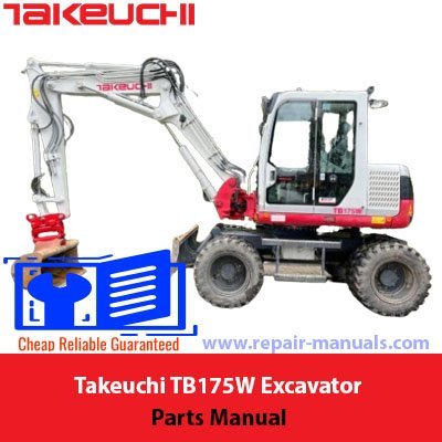 takeuchi tb175w parts manual