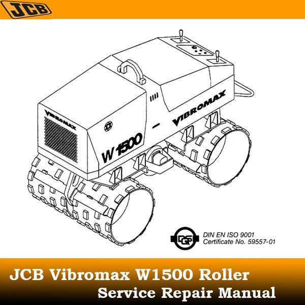 Vibromax W1500 roller repair manual