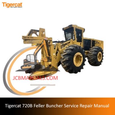 Tigercat 720B Feller Buncher service manual, providing detailed instructions for repair and maintenance tasks