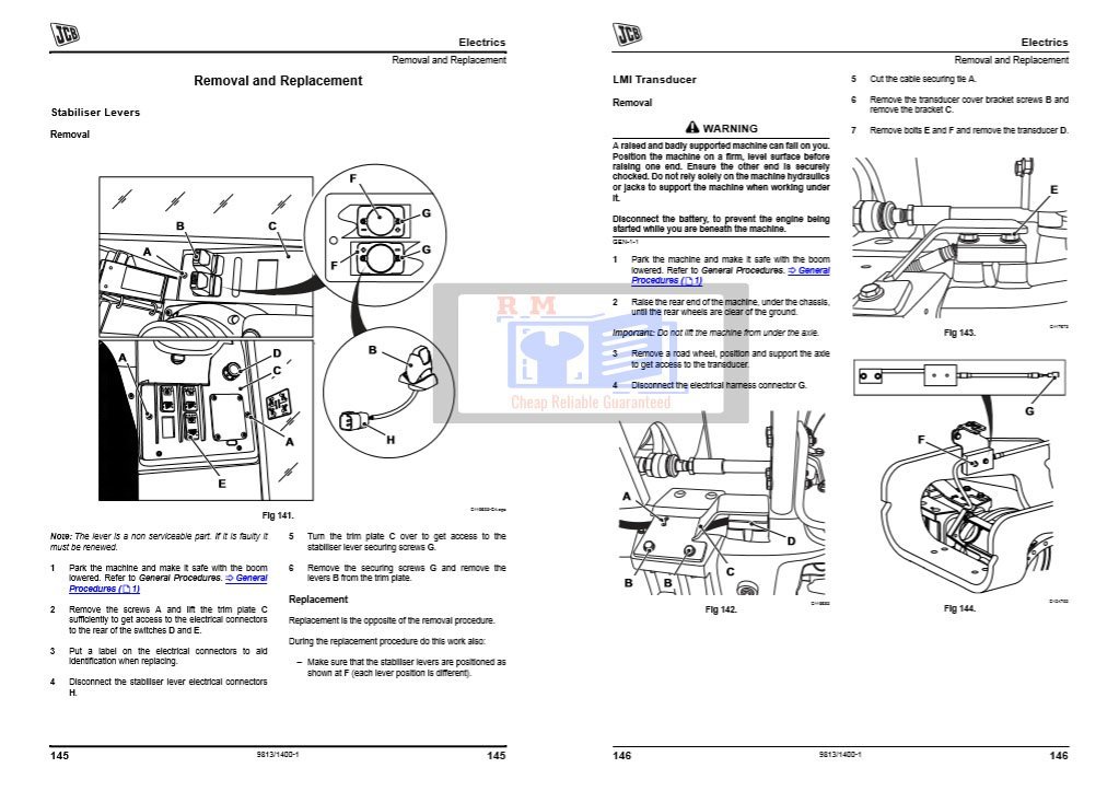 JCB 535-125 HiViz and 535-140 HiViz Service Repair Manual 6 JCB 535-125 HiViz and 535-140 HiViz Service Repair Manual - Image 6