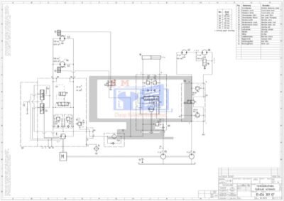 Bomag BW125AD to BW138AD Hydraulic Schematic - Image 3