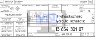 Bomag BW125AD to BW138AD Hydraulic Schematic - Image 2