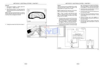 Case IH DX31, DX34 Tractors Electrical System - Image 4