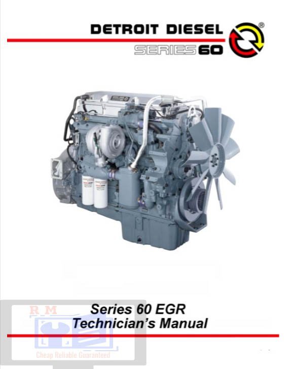 Detroit Diesel series 60 EGR Technician Manual 2 Detroit Diesel series 60 EGR Technician Manual - Image 2