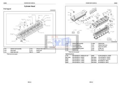 Hino Diesel Engine J08E-TM Service Repair Manual - Image 5