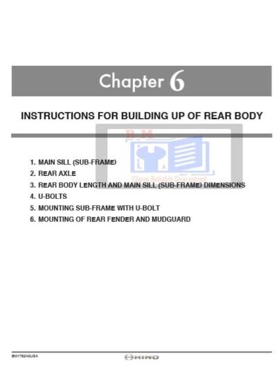 Hino Truck 2019 115 to 195 Body Builder Book - Image 6
