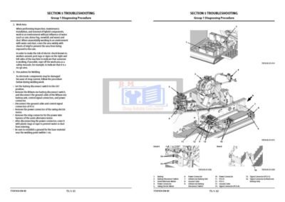 Hitachi ZH210-6 ZH210LC-6 Hybrid Excavator Technical Troubleshooting Manual - Image 3