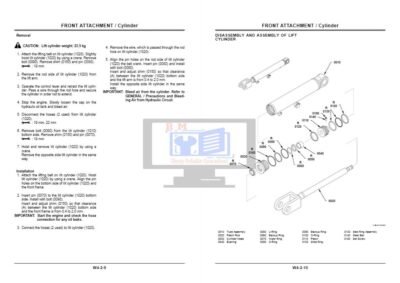 Hitachi ZW20 Wheel loader Workshop Manual - Image 6