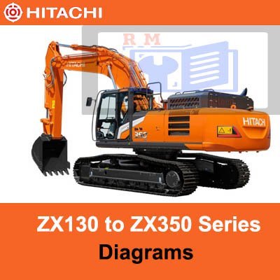 Hitachi ZX130 to ZX350 Series Diagrams