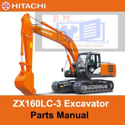 Hitachi ZX160LC-3 Parts Manual