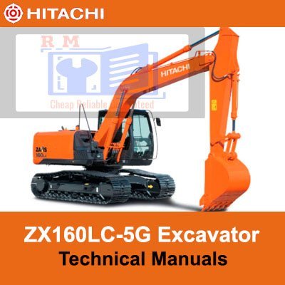 Hitachi ZX160LC-5G Technical Manual