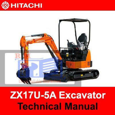 Hitachi ZX17U-5A Excavator Technical Manual
