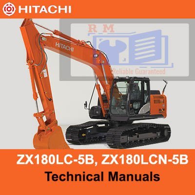 Hitachi ZX180LC-5B, ZX180LCN-5B Technical Manuals