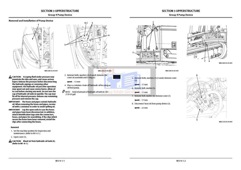 Hitachi ZX20U-5B Excavator Workshop Manual 3 Hitachi ZX20U-5B Excavator Workshop Manual - Image 3