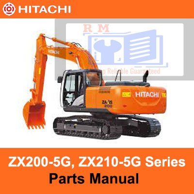 Hitachi ZX200-5G, ZX210-5G Series Parts Manual