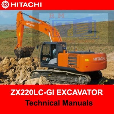 Hitachi ZX220LC-GI Technical Manuals
