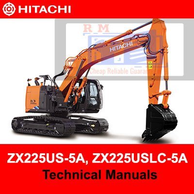 Hitachi ZX225US-5A, ZX225USLC-5A Technical Manuals