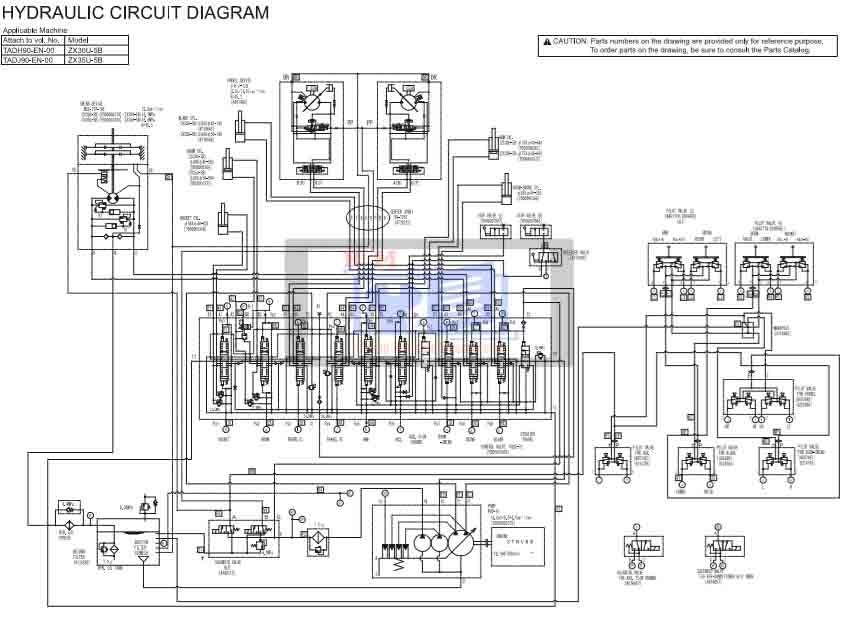 Hitachi ZX30U-5B Excavator Workshop Manual and Diagrams 5 Hitachi ZX30U-5B Excavator Workshop Manual and Diagrams - Image 5