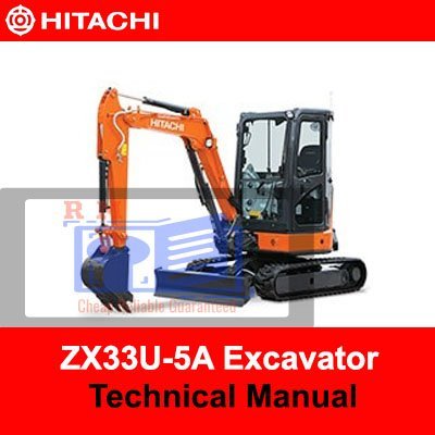 Hitachi ZX33U-5A Excavator Technical Manual