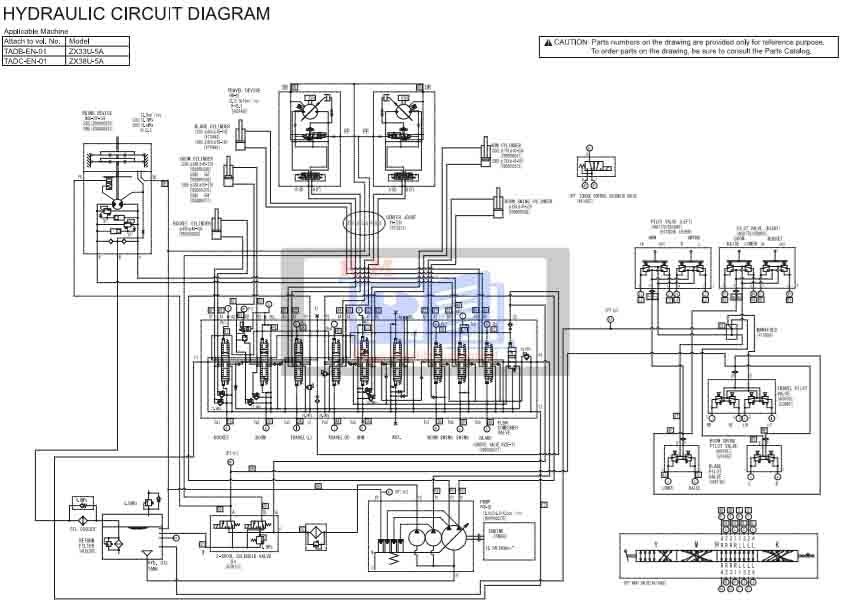 Hitachi ZX33U-5A Excavator Workshop Manual and Diagrams 4 Hitachi ZX33U-5A Excavator Workshop Manual and Diagrams - Image 4
