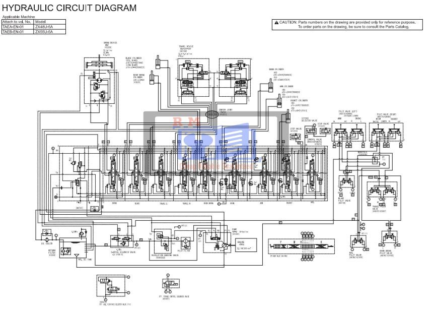 Hitachi ZX48U-5A Excavator Workshop Manual and Diagrams 6 Hitachi ZX48U-5A Excavator Workshop Manual and Diagrams - Image 6
