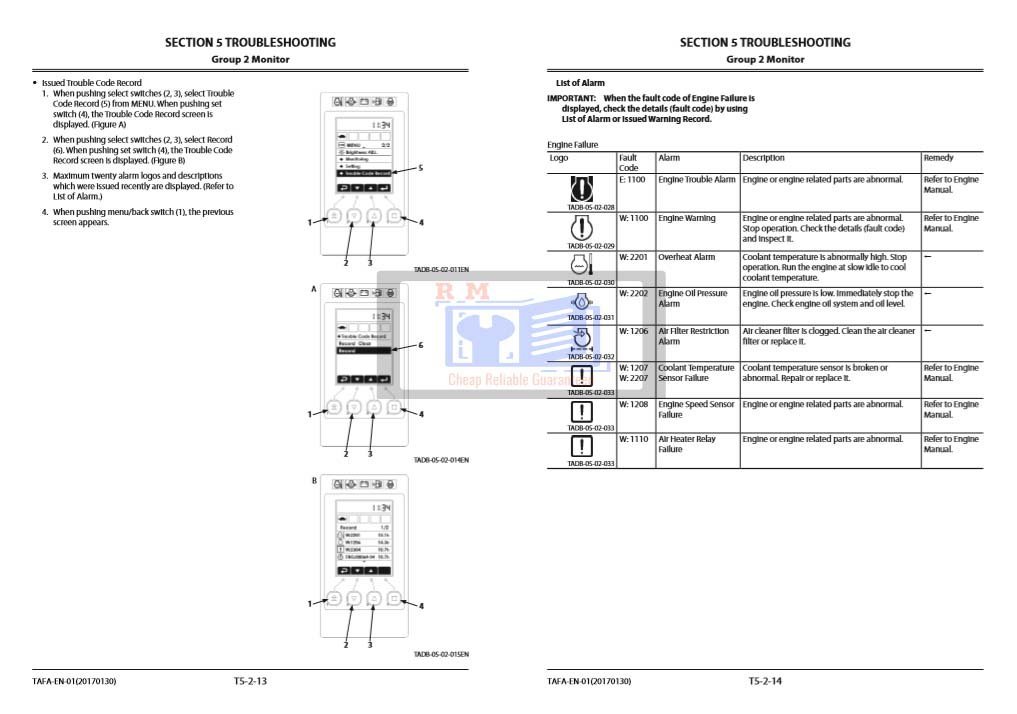 Hitachi ZX65USB-5A Excavator Technical Manual 3 Hitachi ZX65USB-5A Excavator Technical Manual - Image 3