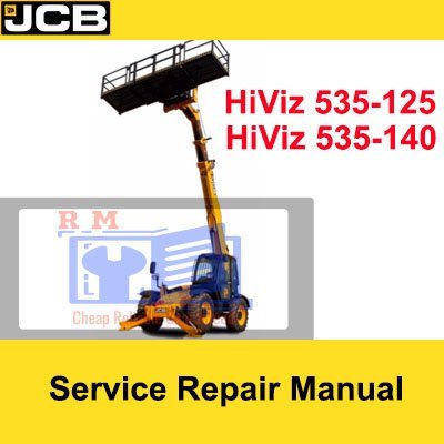 JCB 535-125 HiViz and 535-140 HiViz Service Repair Manual