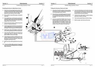 JCB 8013 8015 8017 8018 Mini Excavator Service Repair Manual - Image 5