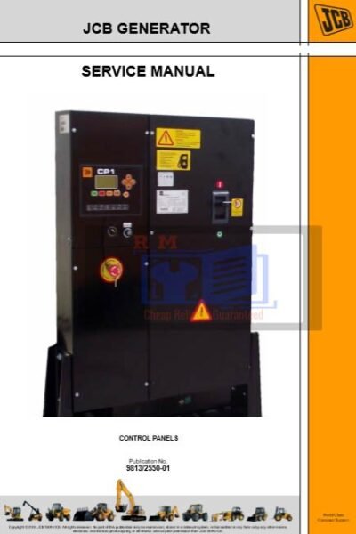 JCB Generator Control Panel Service Repair Manual - Image 2