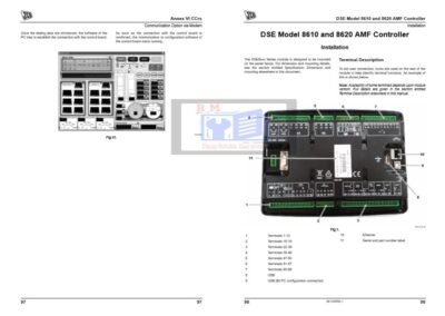 JCB Generator Control Panel Service Repair Manual - Image 5