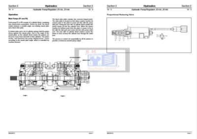 JCB JS130, JCB JS160 Service Repair Manual - Image 4