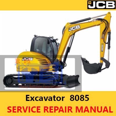 JCB Mini Excavator 8085 Service Repair Manual