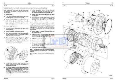 JCB Wheel Loader 406, 407, 408, 409 Service Repair Manual - Image 4