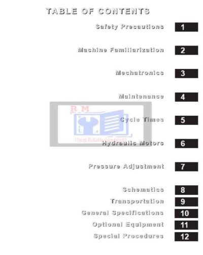 Kobelco Mark 6E Series Technical Training Manual - Image 2