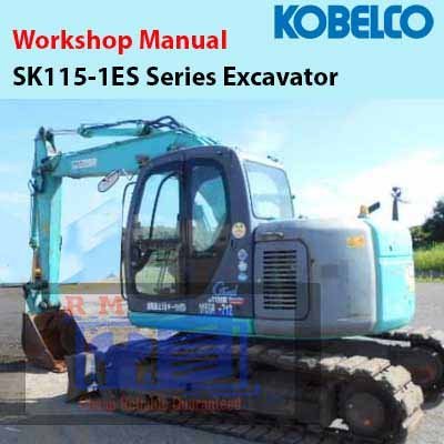 Kobelco SK115-1ES Series Excavator Workshop Manual
