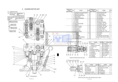 Kobelco SK80MSR-1E & SK80CS-1E Excavator Workshop Manual - Image 6
