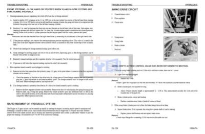 Komatsu 150A 150FA Crane Workshop Manual - Image 4