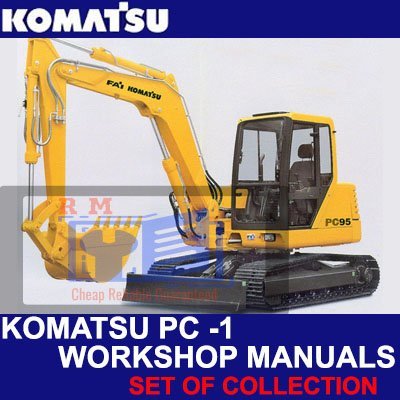 Komatsu Excavator PC -1 All Workshop Manuals Collection