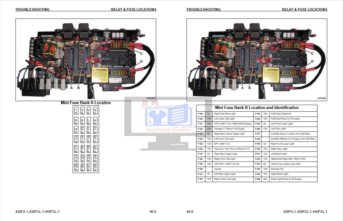 Komatsu Feller 430FX-1, 430FXL-1, 445FXL-1 Workshop Manual 4 Komatsu Feller 430FX-1, 430FXL-1, 445FXL-1 Workshop Manual - Image 4