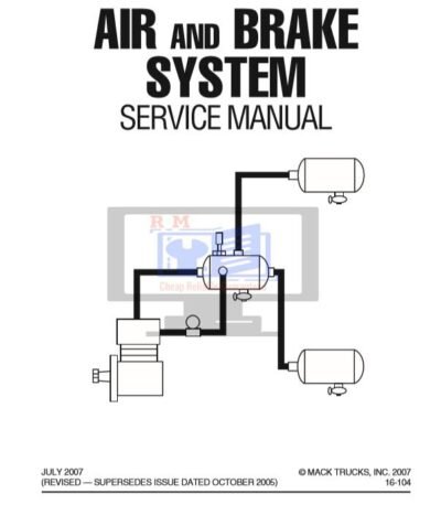 Mack Truck Air and Brakes System Service Manual - Image 2