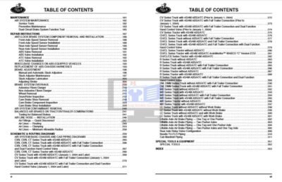Mack Truck Air and Brakes System Service Manual - Image 4